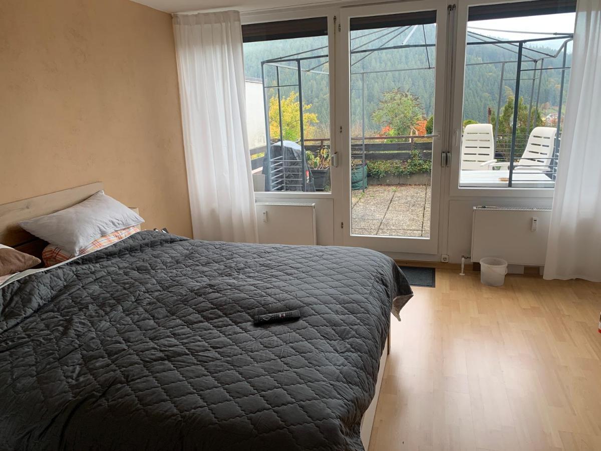 Appartement Mit Herrlicher Aussicht Uebers Murgtal Baiersbronn Ngoại thất bức ảnh